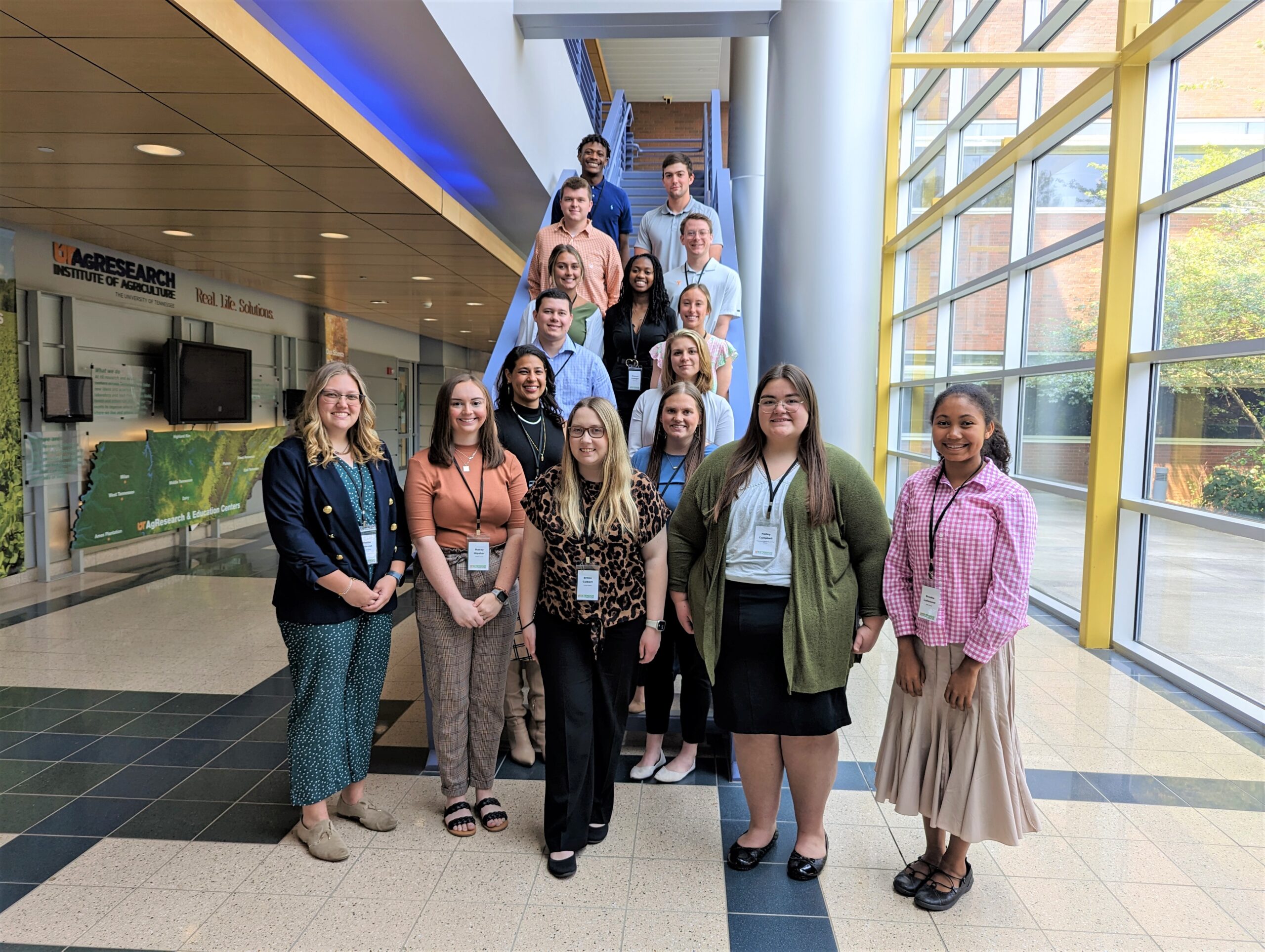 Tennessee Extension Internships Extension Human Resources Evaluation   Intern Group Photo 1 Scaled 